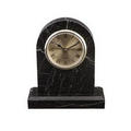 Large Tomb Clock w/ Base (Black Zebra)